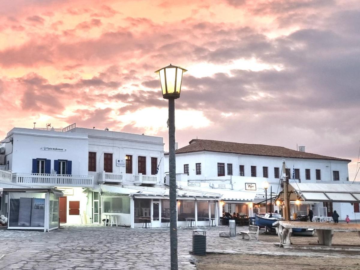Elpis Mykonos Apartments - Mykonos Town Delos Port Buitenkant foto