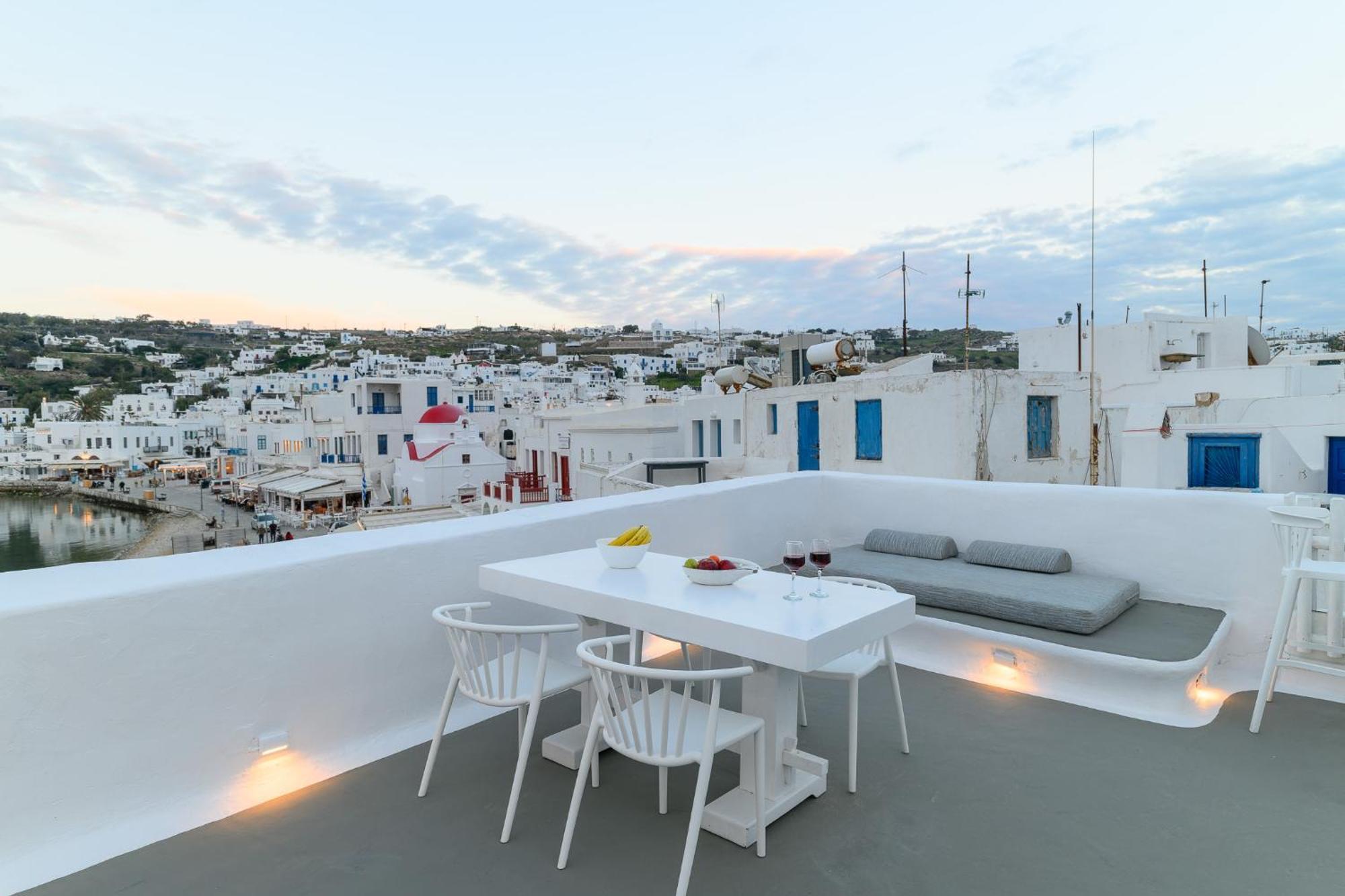 Elpis Mykonos Apartments - Mykonos Town Delos Port Buitenkant foto