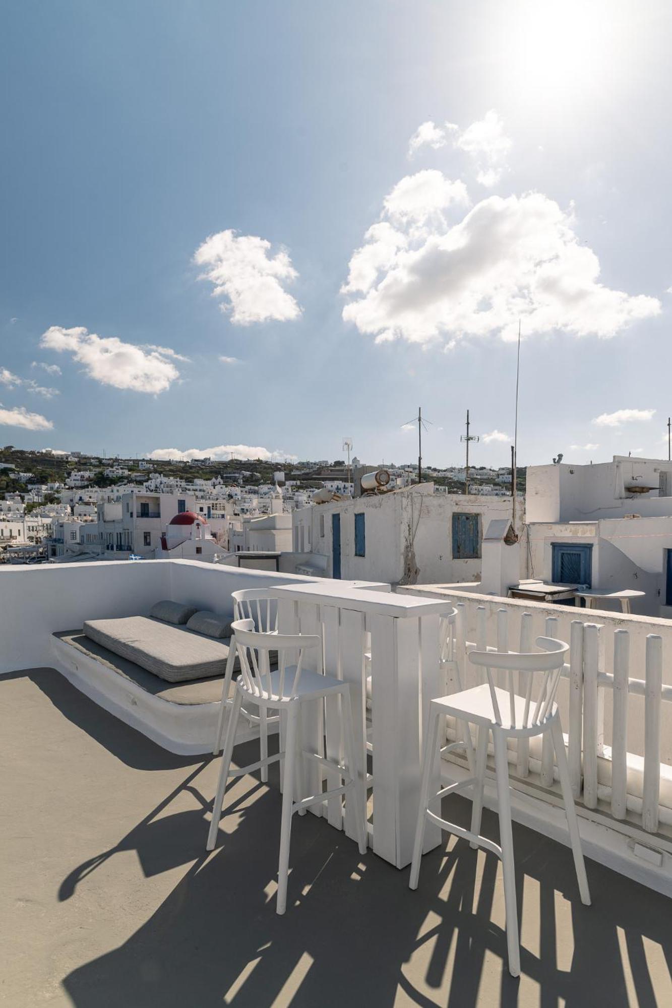 Elpis Mykonos Apartments - Mykonos Town Delos Port Buitenkant foto