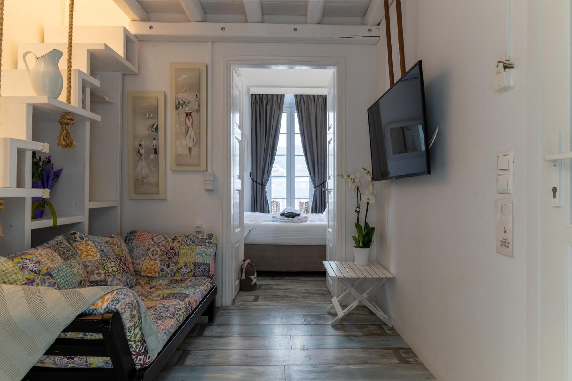 Elpis Mykonos Apartments - Mykonos Town Delos Port Buitenkant foto