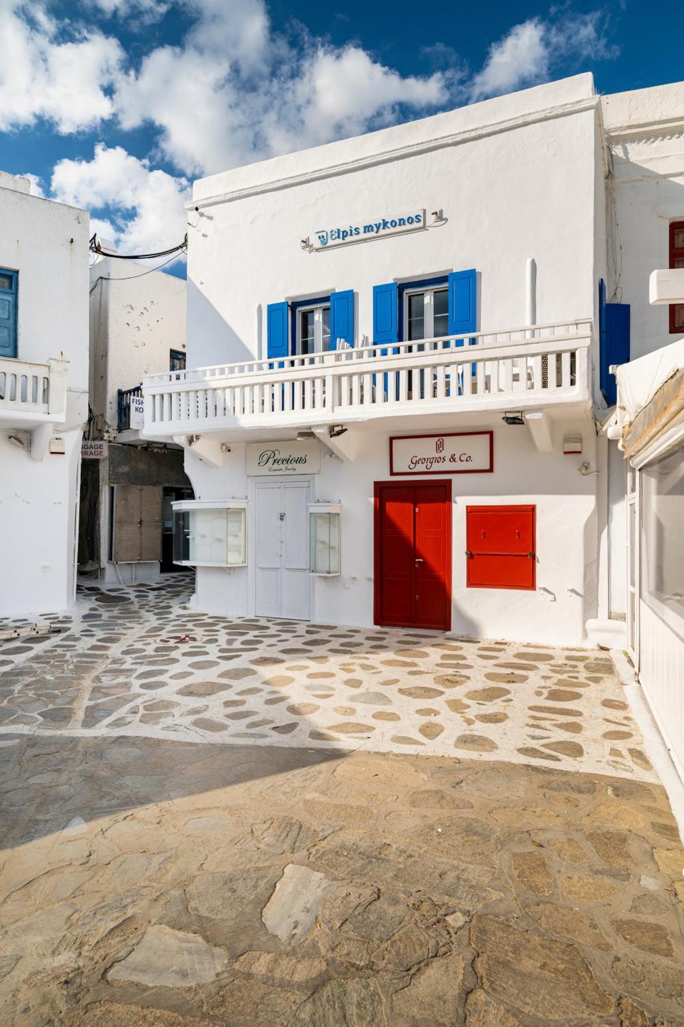 Elpis Mykonos Apartments - Mykonos Town Delos Port Buitenkant foto